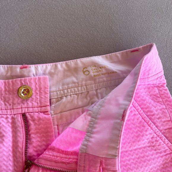 Lilly Pulitzer. Callahan shorts size 6. Color Pink - Picture 5 of 11